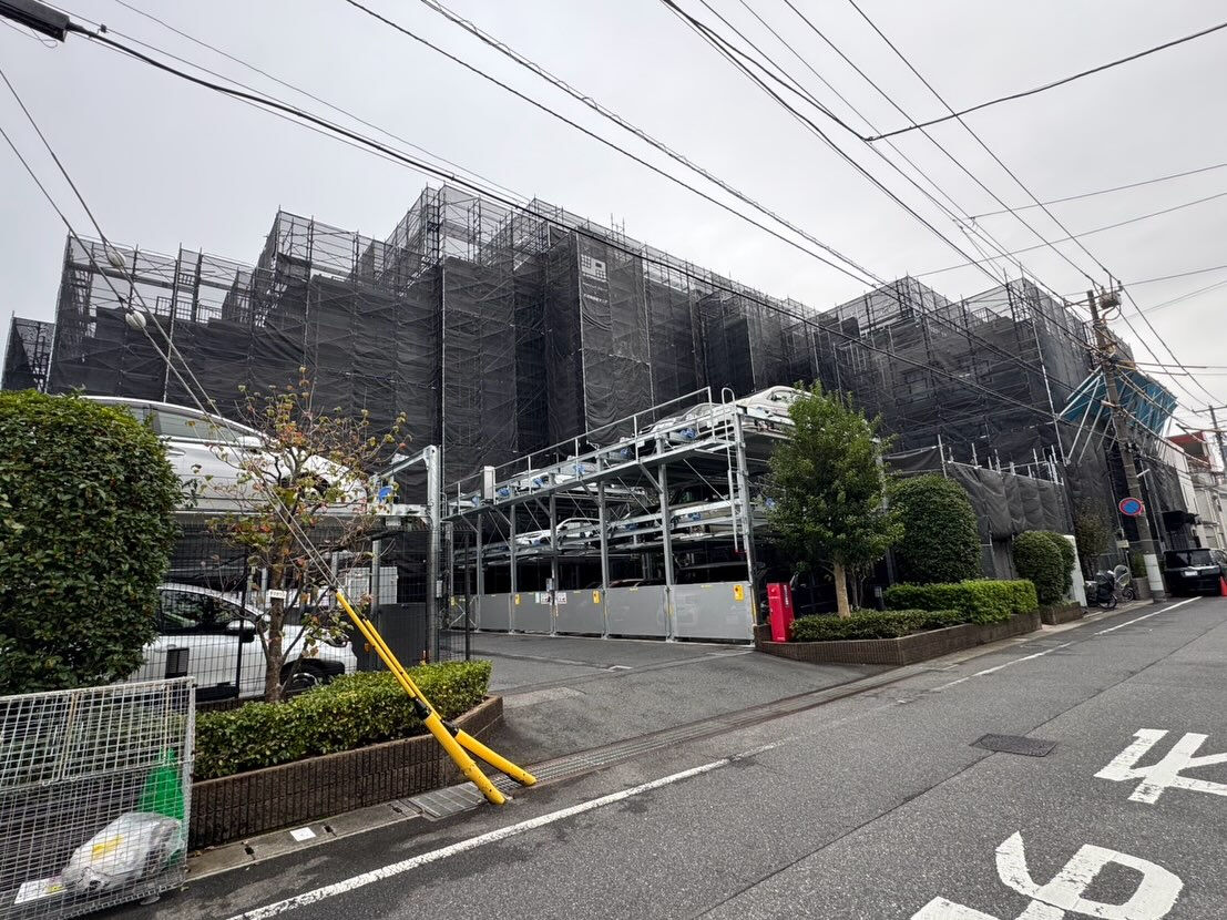 千葉県マンション大規模修繕足場